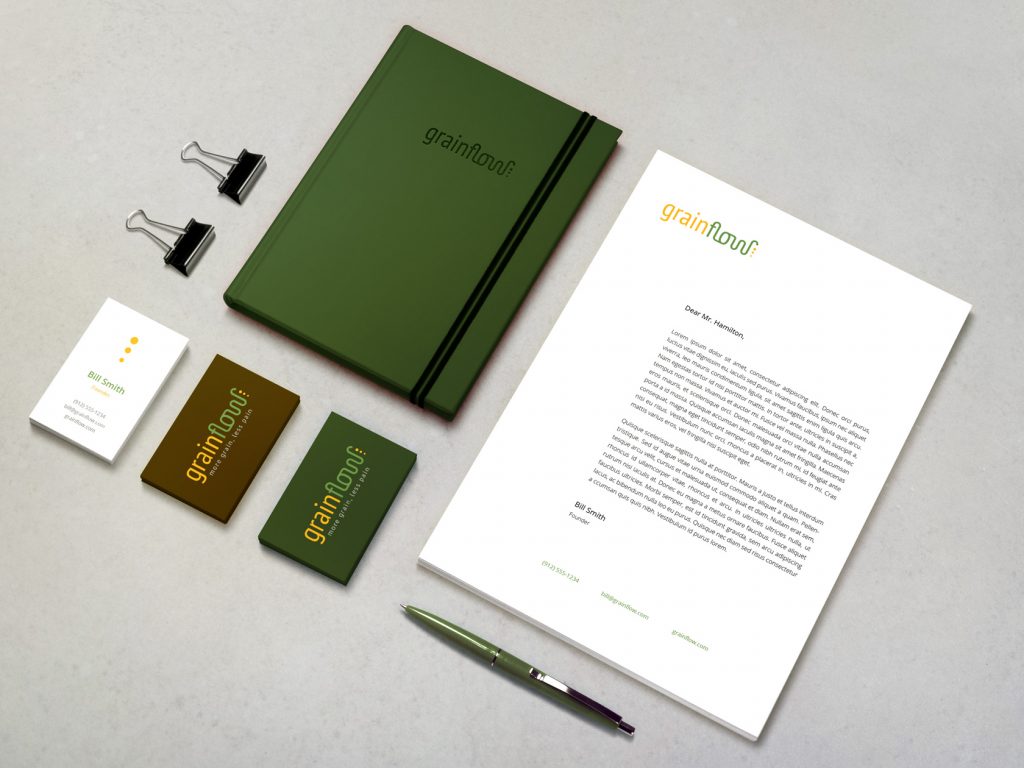 saas logo design and corporate identity