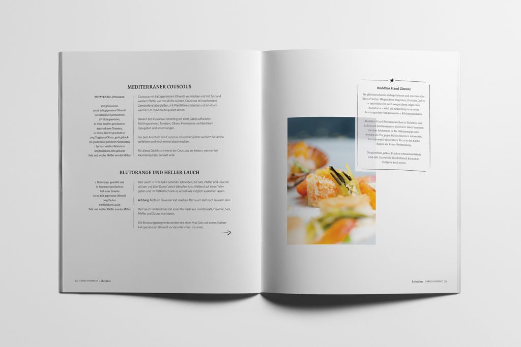 Cookbook Design Page 8